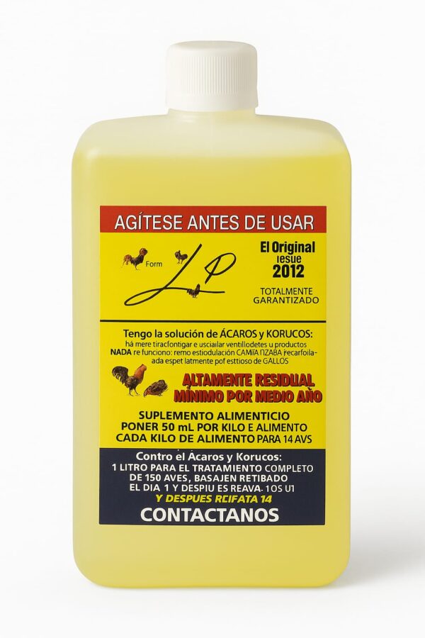 SUPLEMENTO ALIMENTICIO RESIDUAL